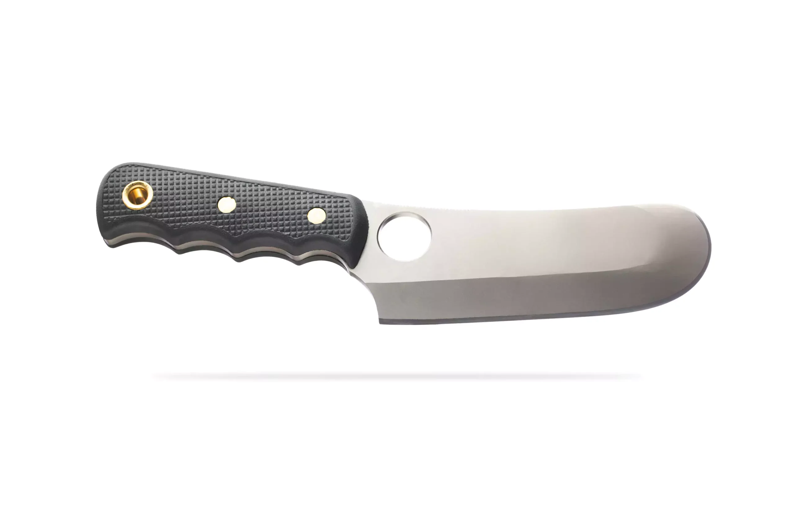Brown Bear knife with Suregrip handle and cleaver-style blade
