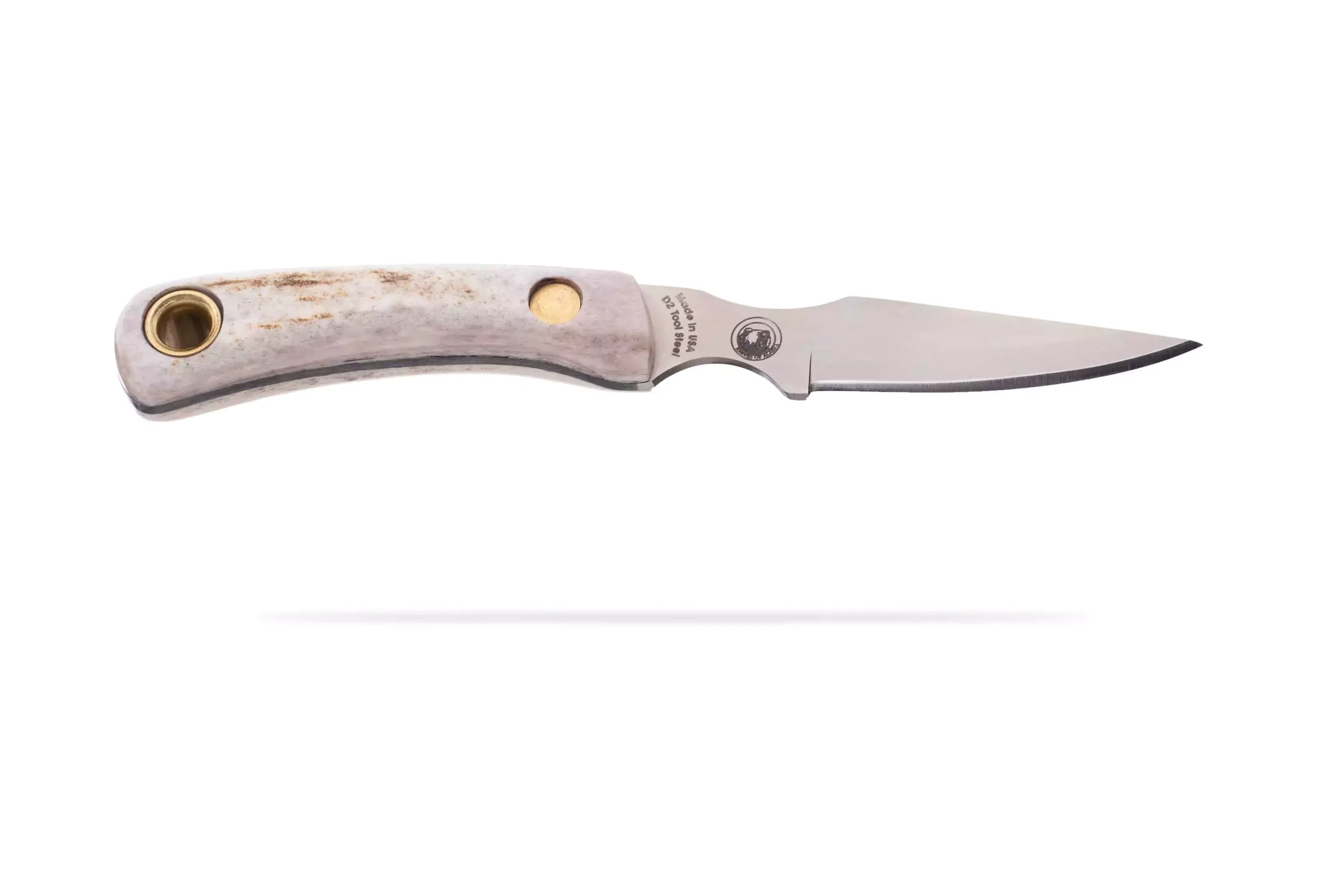 Knives of Alaska Cub Bear knife with stag handle and D2 tool steel