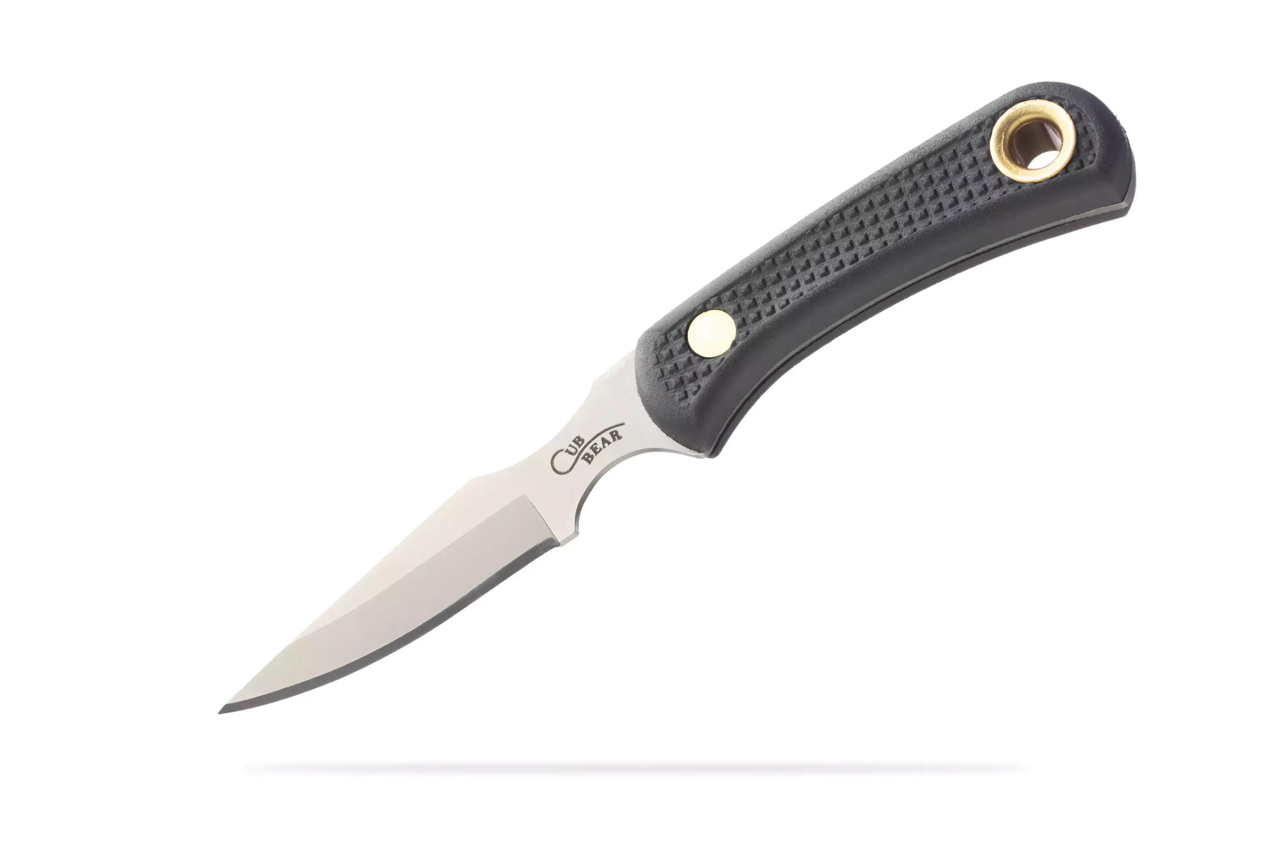 Knives of Alaska Cub Bear knife with D2 steel blade and genuine stag handle