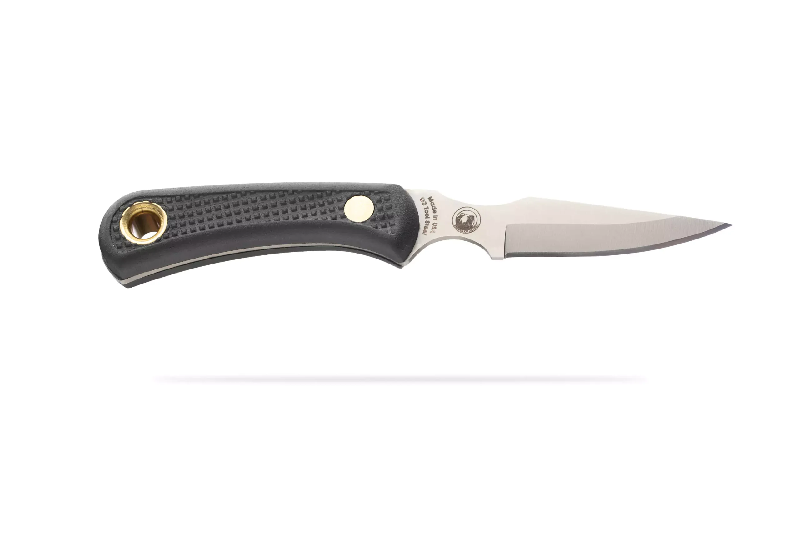 Knives of Alaska Cub Bear knife with D2 tool steel blade and Suregrip handle