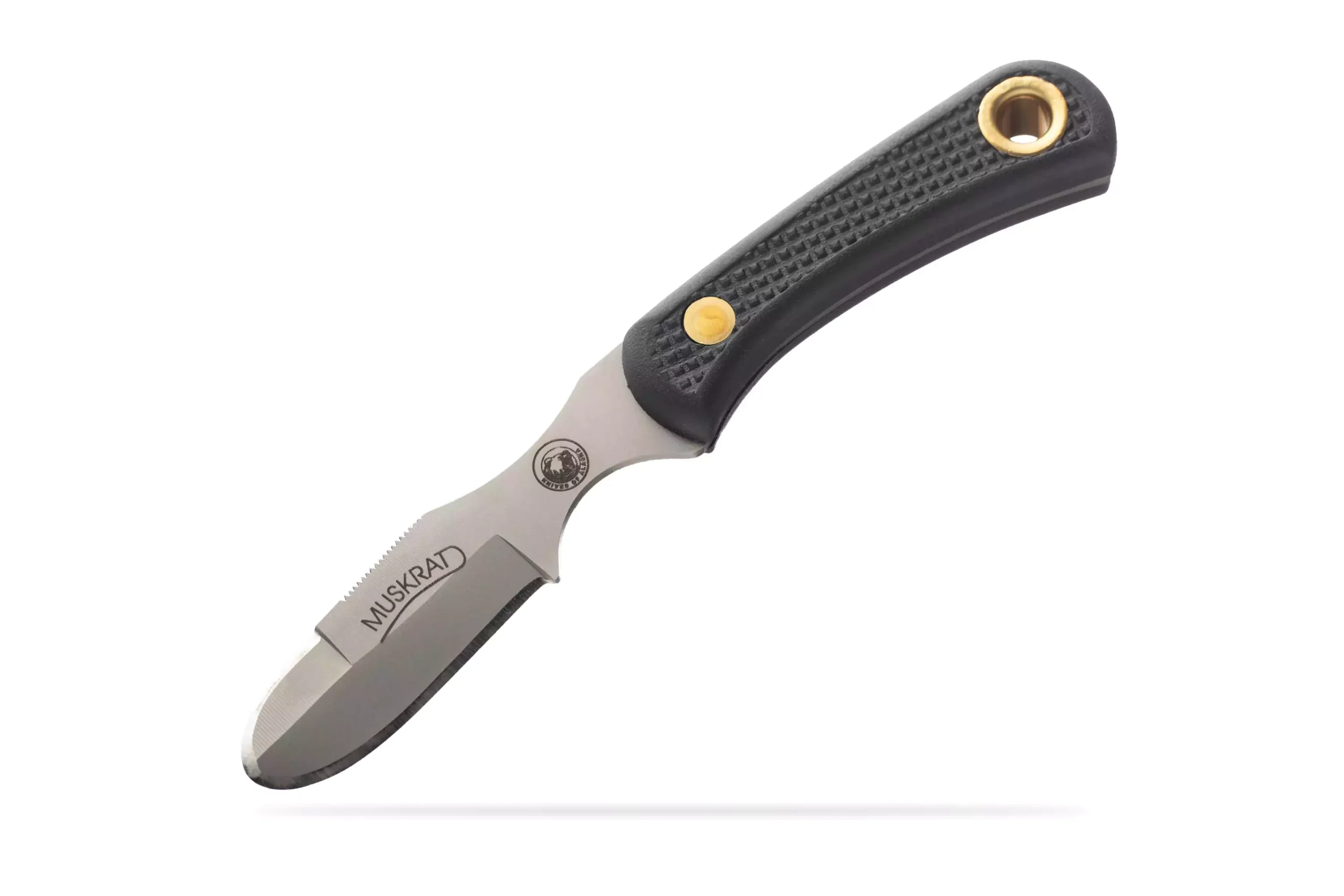 Knives of Alaska Muskrat knife with Suregrip handle
