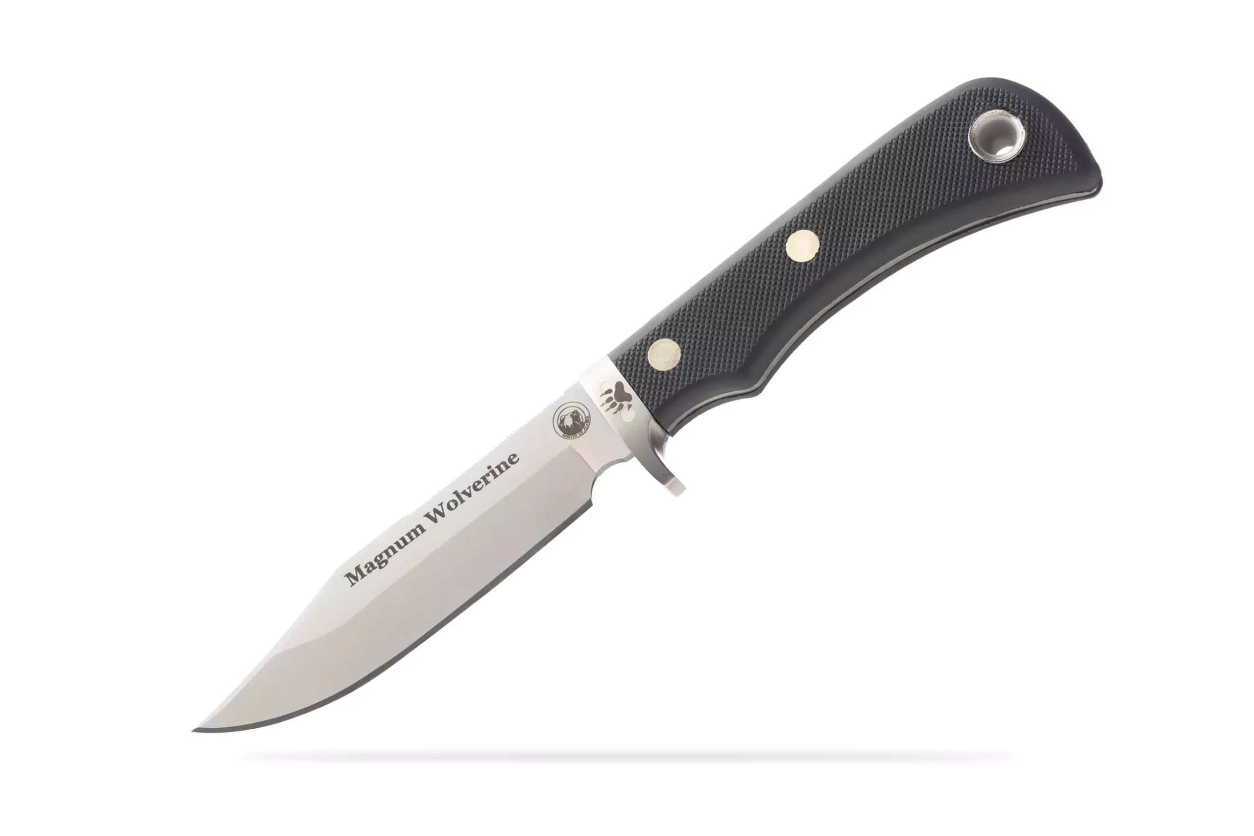 Knives of Alaska Magnum Wolverine fixed-blade knife with Suregrip handle