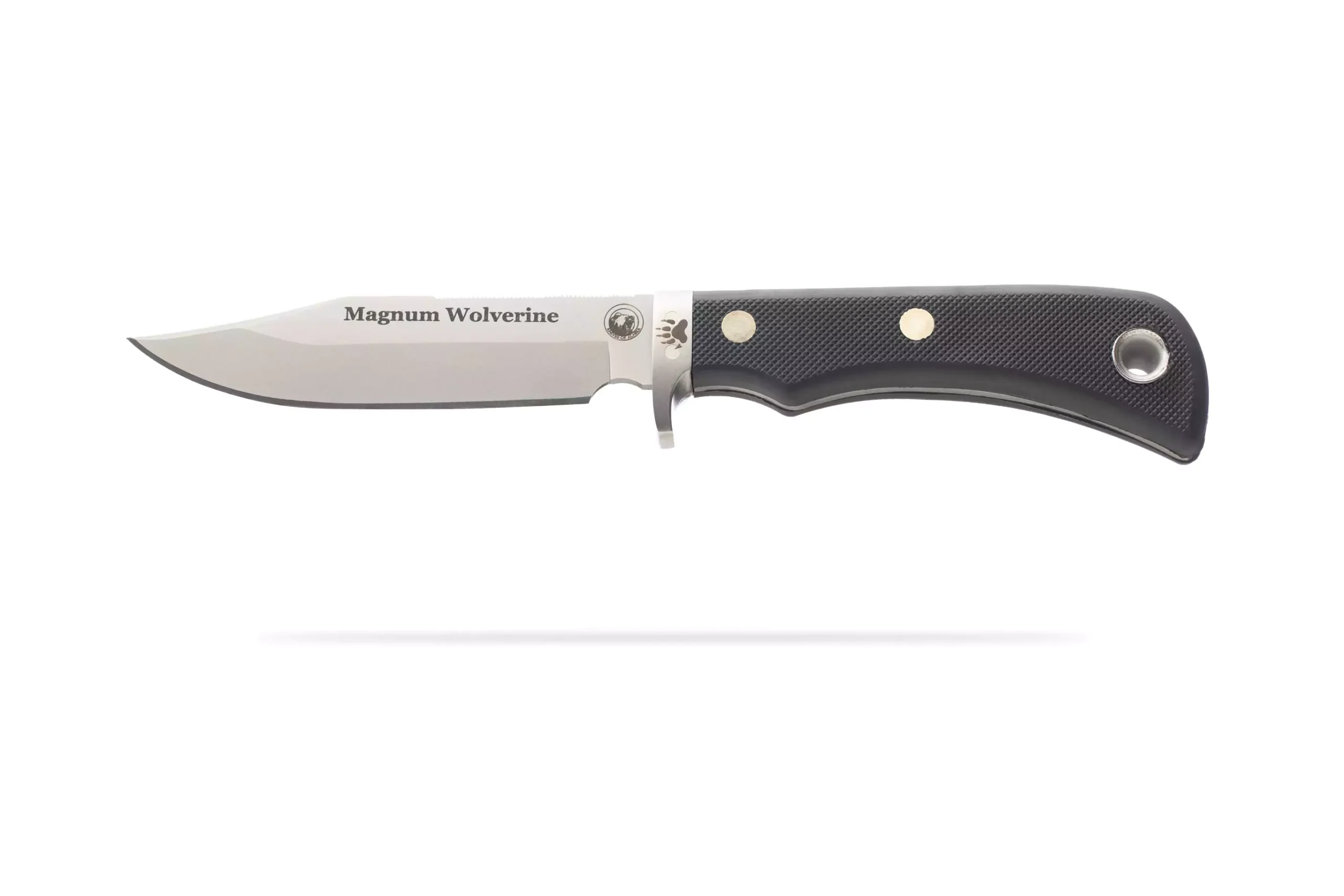 Knives of Alaska Magnum Wolverine fixed blade knife with SureGrip handle
