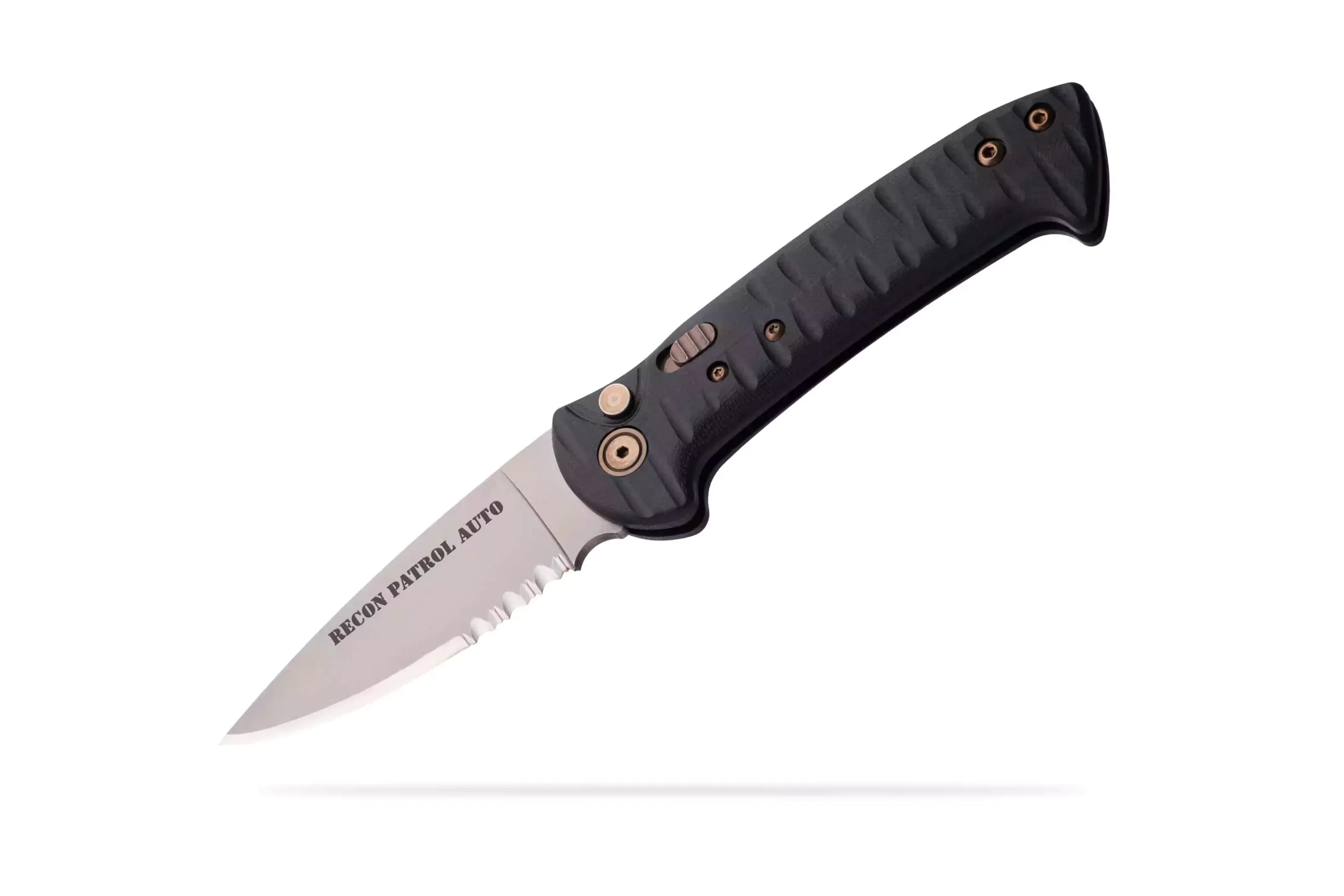 Recon Patrol Auto knife with G10 handle and premium design