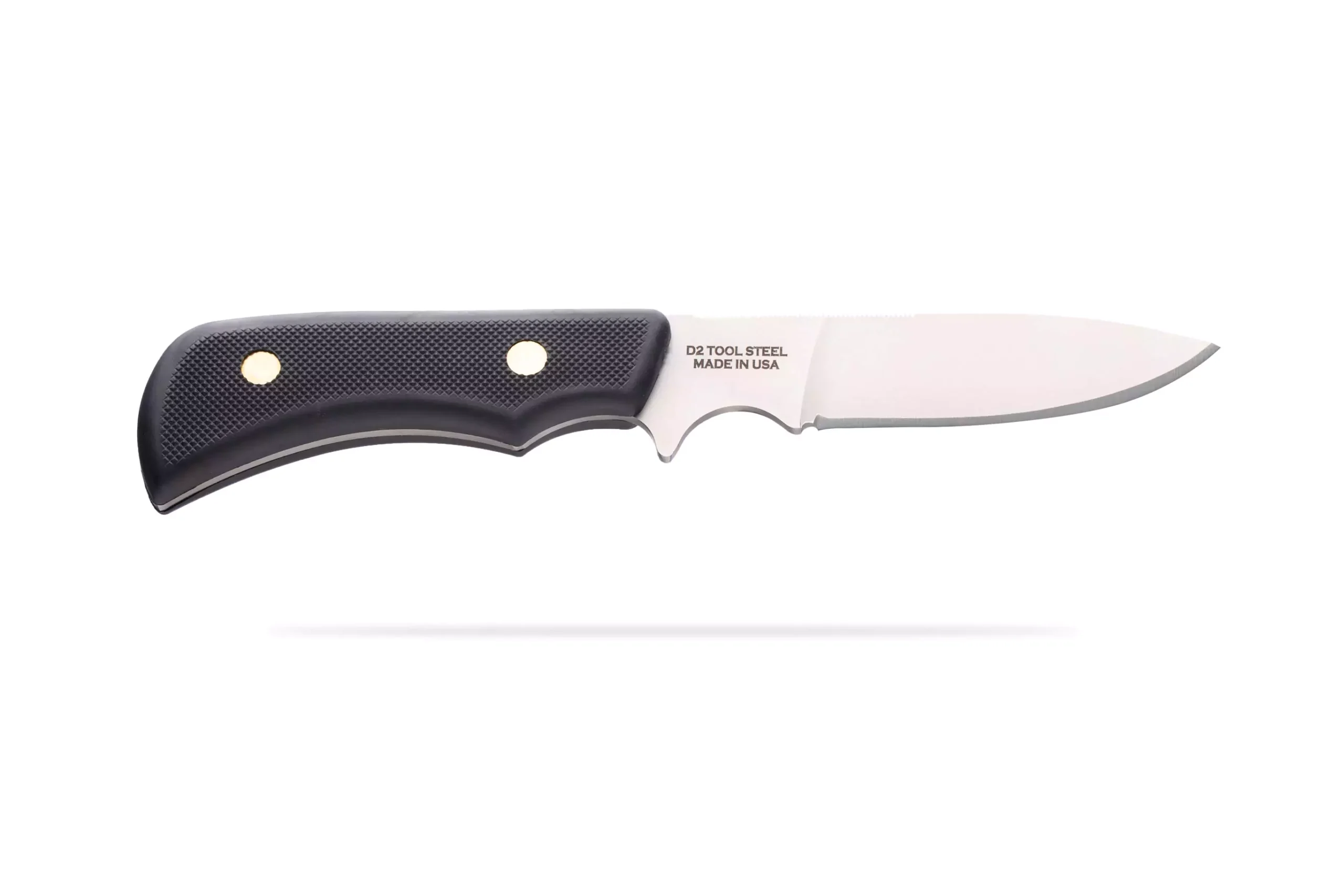 Trekker Elk Hunter knife featuring a SureGrip handle and a precision D2 tool steel blade made in the USA.
