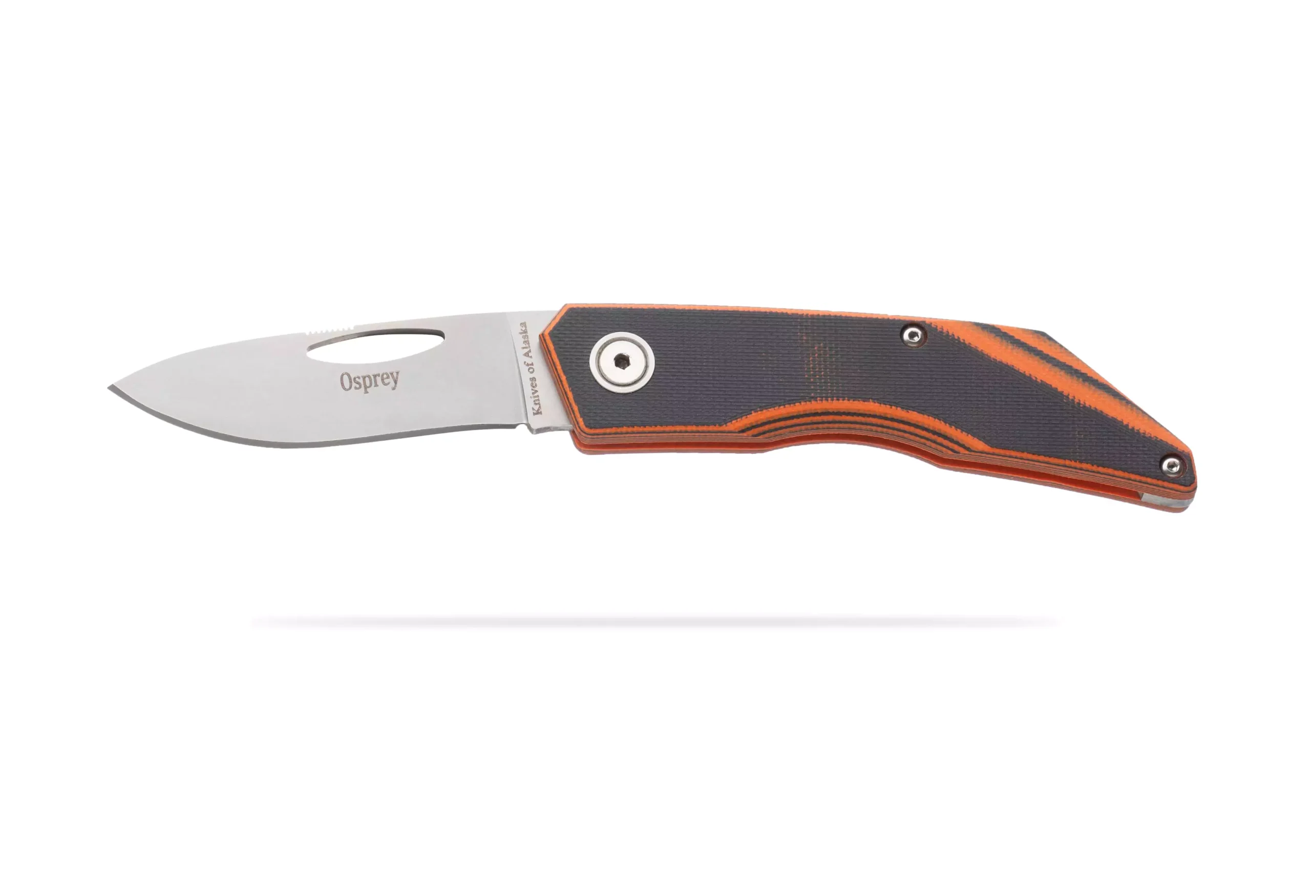 Knives of Alaska Osprey folding knife with D2 steel blade and G10 handle