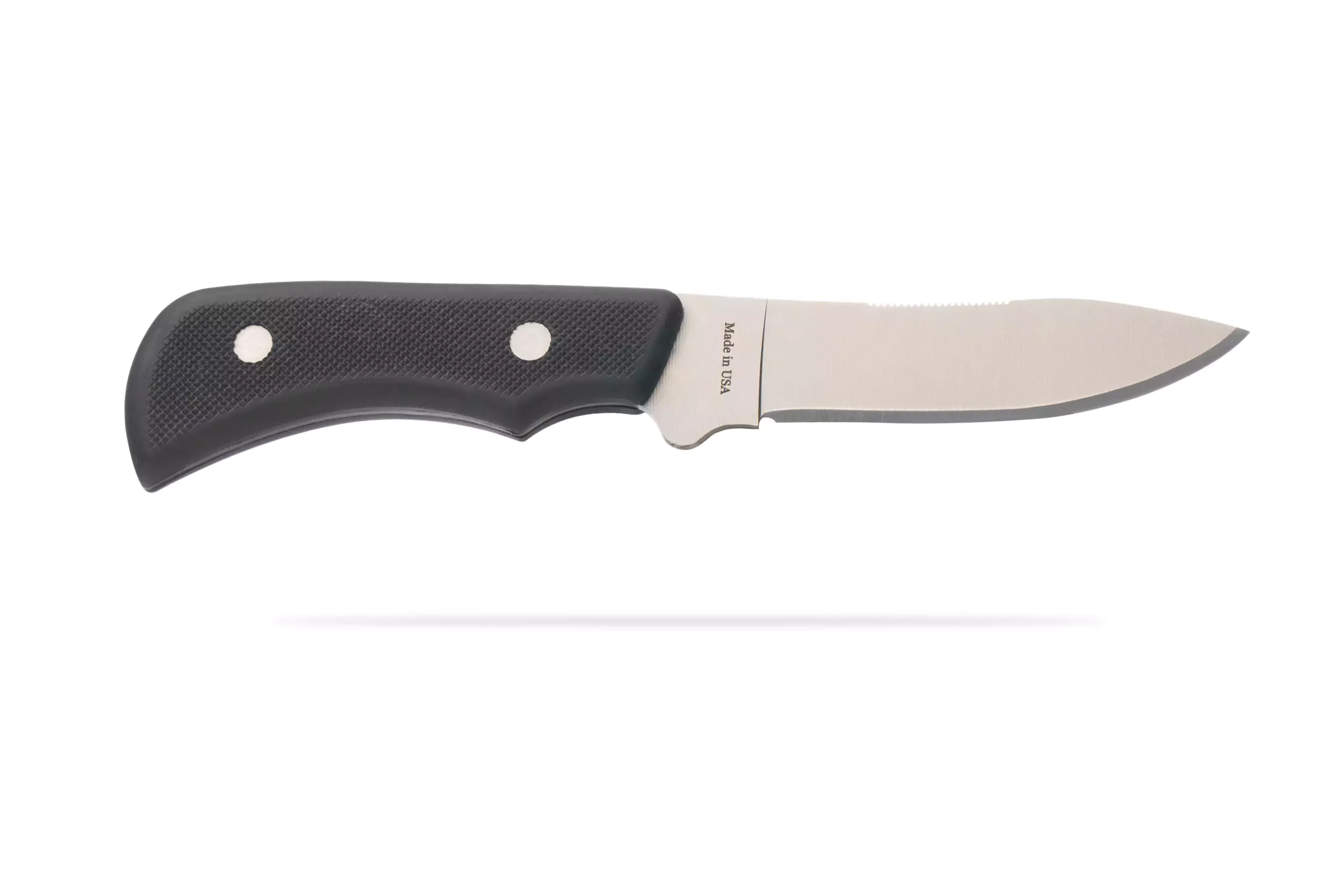 Knives of Alaska Classic Hunter knife with Suregrip handle and ceramic peened non-glare finish