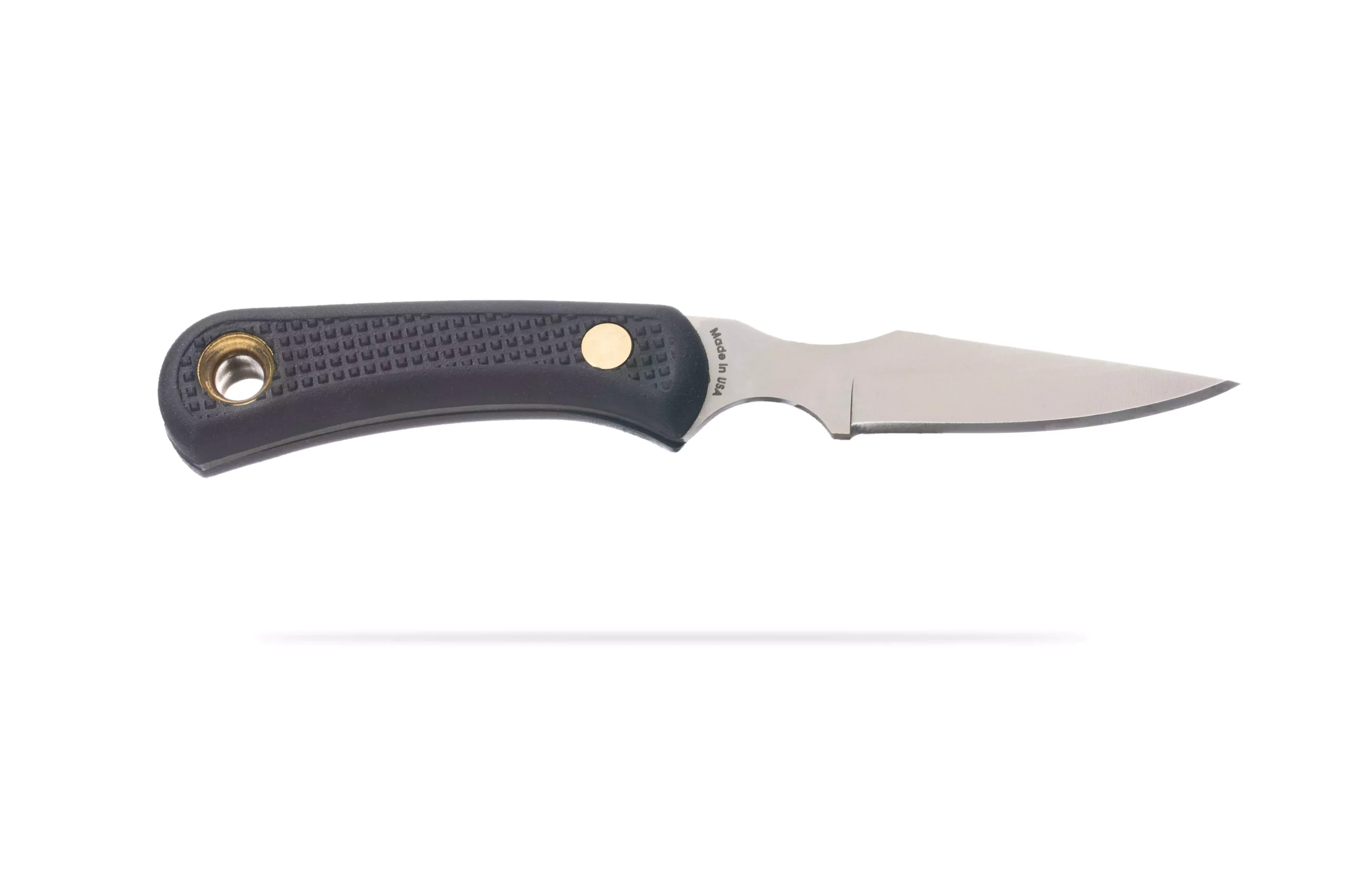 Knives of Alaska Cub Bear knife with Magnacut steel and black Suregrip handle